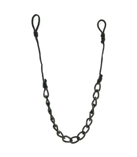 Лассо для сосков и зажим на половые губы, черный с серебристым - No Taboo