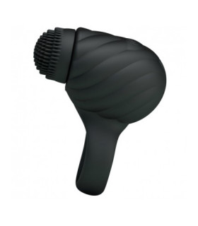 Ерекційне кільце чорного кольору з вібрацією і ротацією Florence - No Taboo