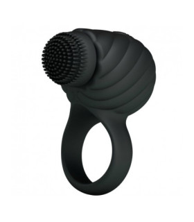 Ерекційне кільце чорного кольору з вібрацією і ротацією Florence - No Taboo