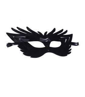 Маска карнавальна , на резинках, чорна - No Taboo