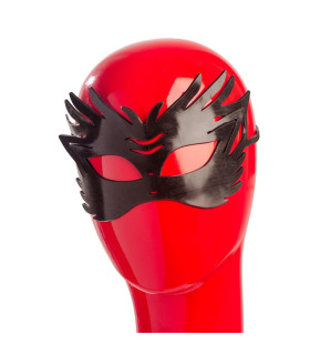 Маска карнавальна , на резинках, чорна - No Taboo