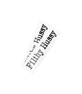 Тату чорна TATTOOS Filthy Hussy - No Taboo