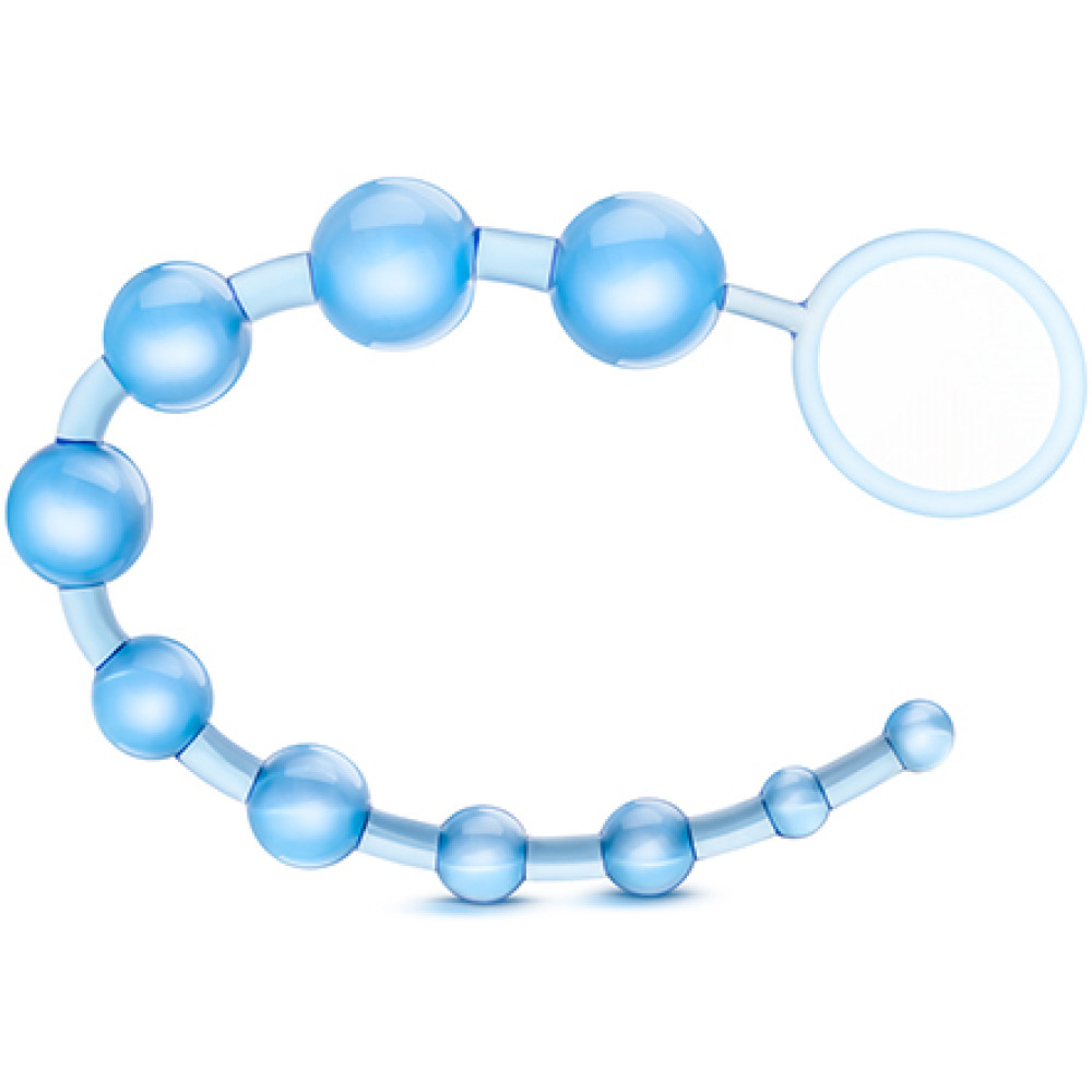 Анальний ланцюжок B Yours Basic Beads, блакитного кольору (32389), zoom