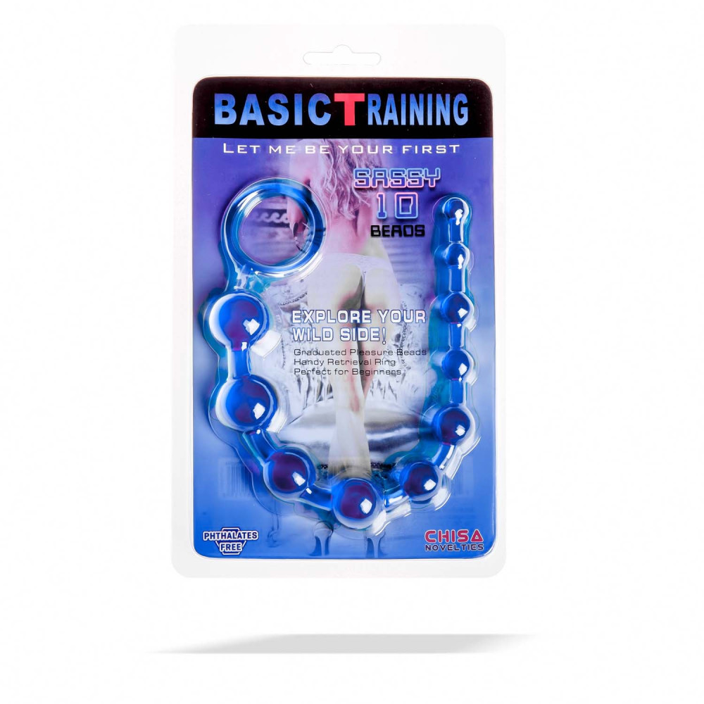 Анальний ланцюжок Basic Training Sassy (22001), zoom