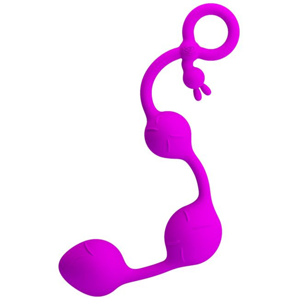 Гладкі Анальні кульки Pretty Love Balls (33820), zoom