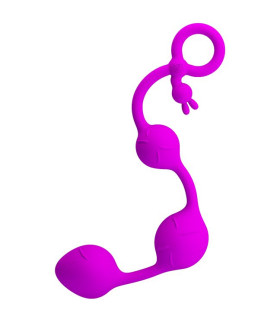 Гладкі Анальні кульки Pretty Love Balls - No Taboo