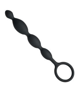 Анальна ялинка 100% медичний силікон з кільцем - No Taboo