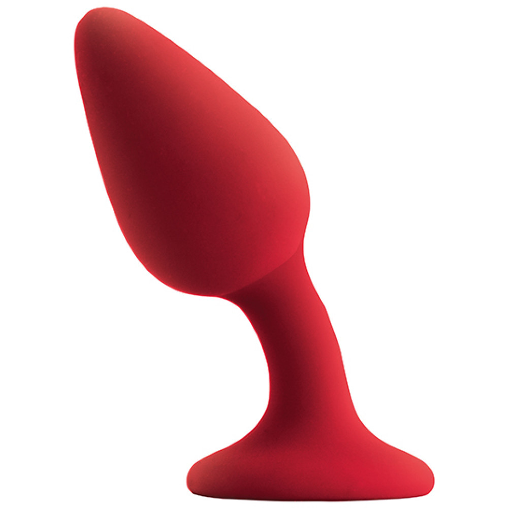 Анальная пробка анатомическая NS Novelties Renegade KNOCK PLUG red (32527), zoom