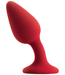 Анальная пробка анатомическая NS Novelties Renegade KNOCK PLUG red - No Taboo