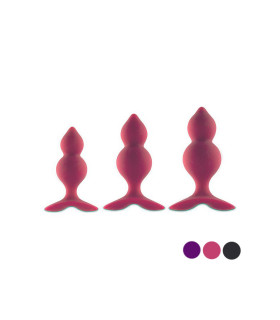 Анальная пробка большая розовая Feelztoys - BIBI TWIN BUTT PLUGBIBI TWIN BUTT PLUG - No Taboo