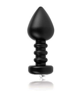 Анальна пробка чорна Fetish Lun Plug - No Taboo