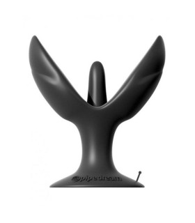 Анальная пробка Черный тюльпан - No Taboo