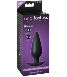 Анальна пробка FANTASY ELITE SMALL WEIGHTED PLUG - No Taboo