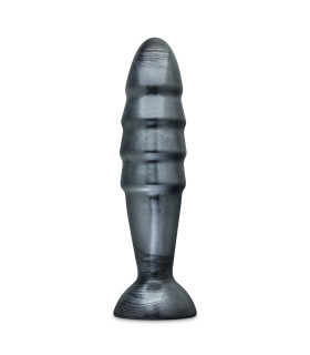 Анальная пробка гигант JET DESTRUCTOR CARBON METALLIC BLACK - No Taboo