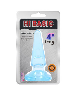 Анальна пробка, блакитна - No Taboo