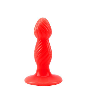 Анальна пробка Hot Storm, Червона, розмір L - No Taboo