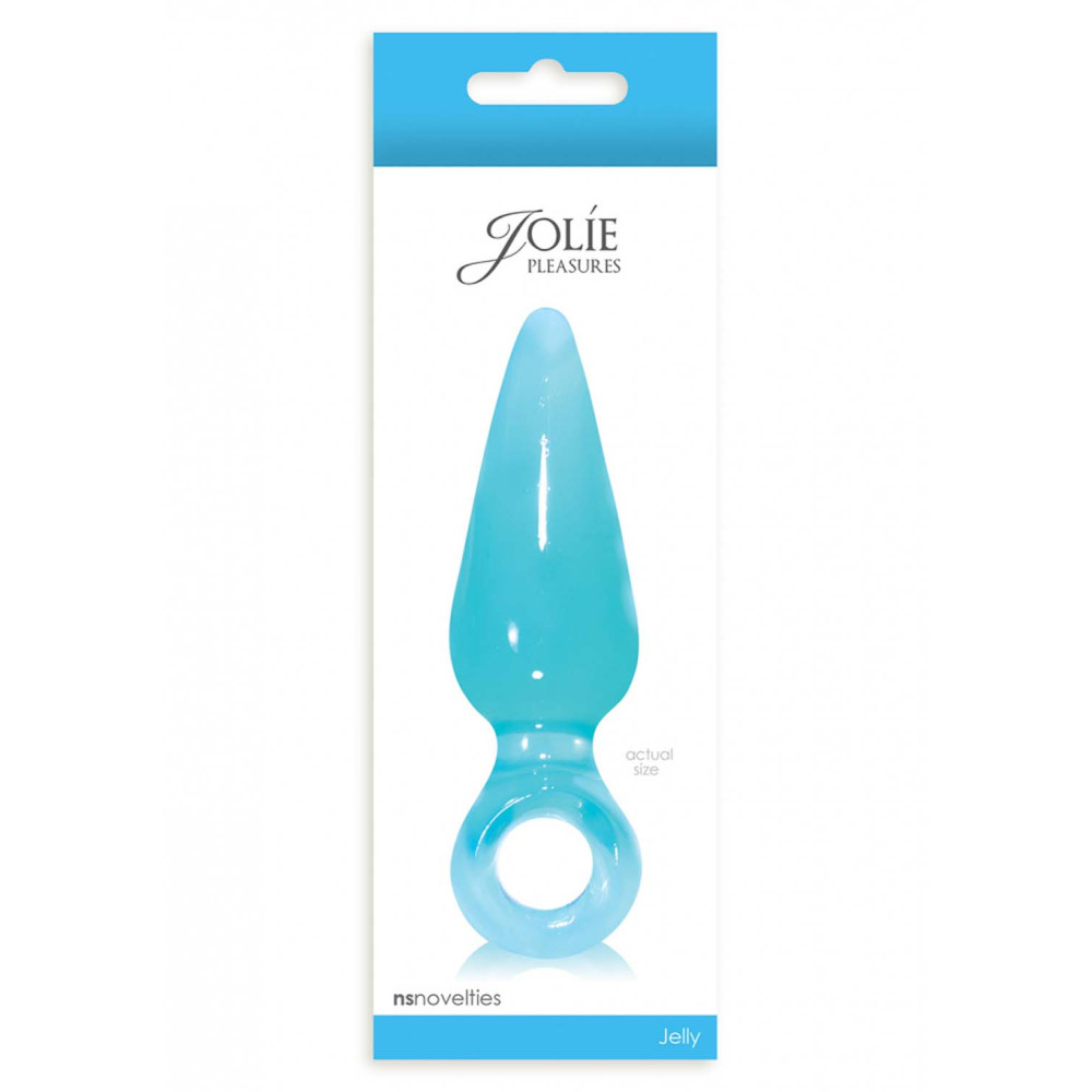 Анальная пробка JOLIE MEDIUM AQUA (33837), zoom