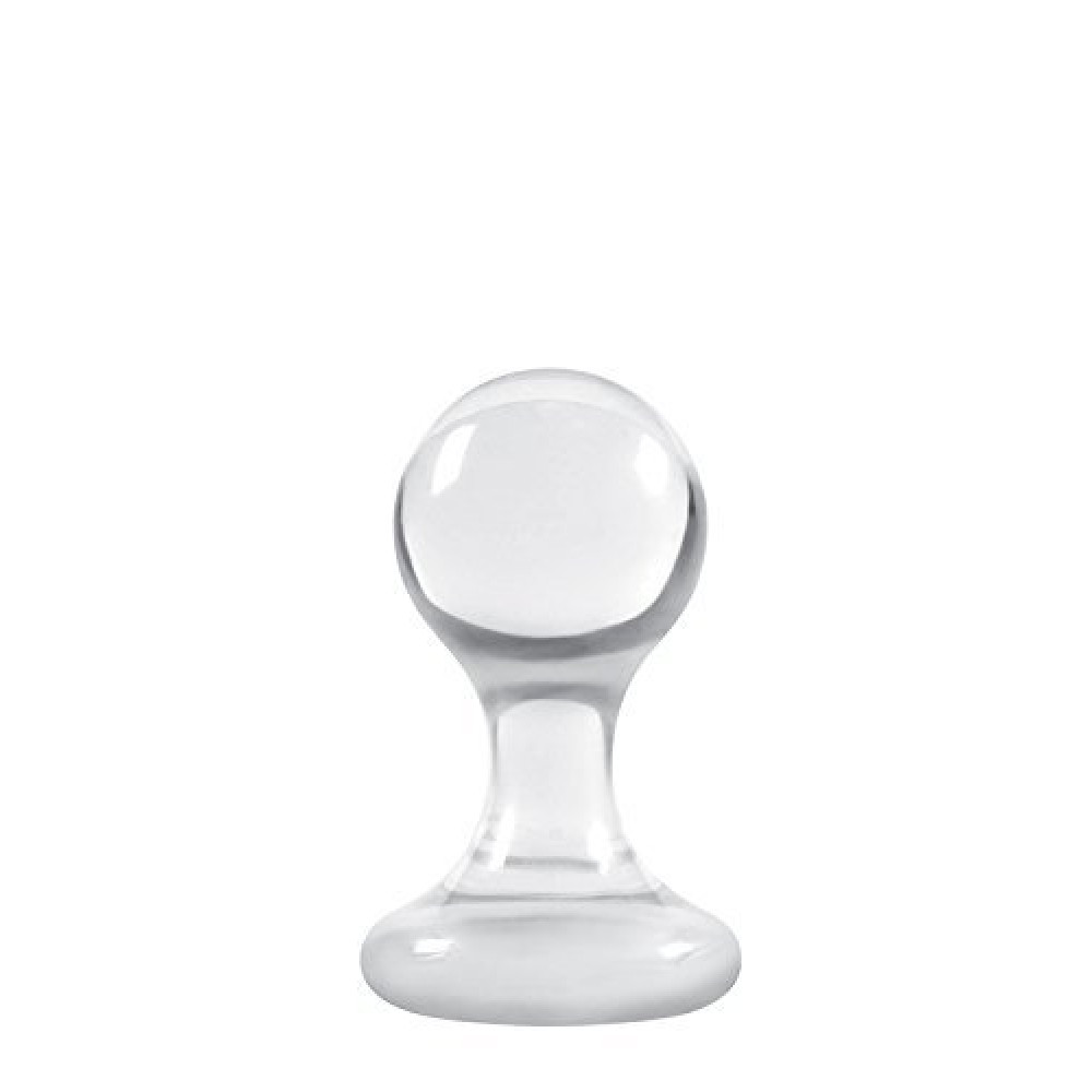 Анальная пробка Лана прозрачная (26537), zoom