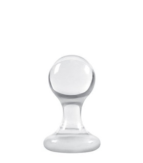 Анальная пробка Лана прозрачная - No Taboo