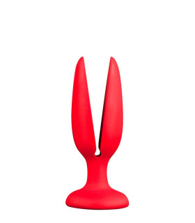 Анальная пробка лотос MENZSTUFF FLOWER BUTT PLUG RED - No Taboo