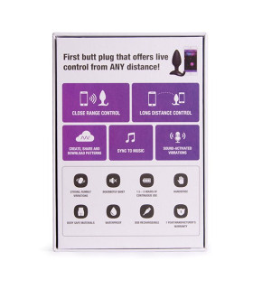 Анальная пробка Lovense - Hush Butt Plug 44,5 mm - No Taboo