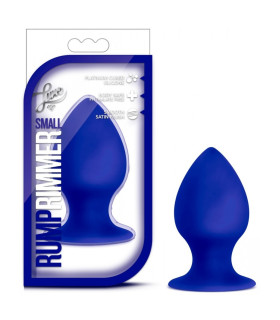 Анальна пробка LUXE RUMP RIMMER SMALL BLUE - No Taboo