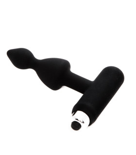 Анальная пробка мини-елочка, 100% медицинский силикон - No Taboo