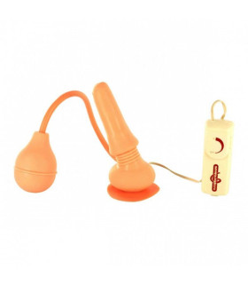 Анальна пробка на присоску з вібрацією Ejaculating - No Taboo