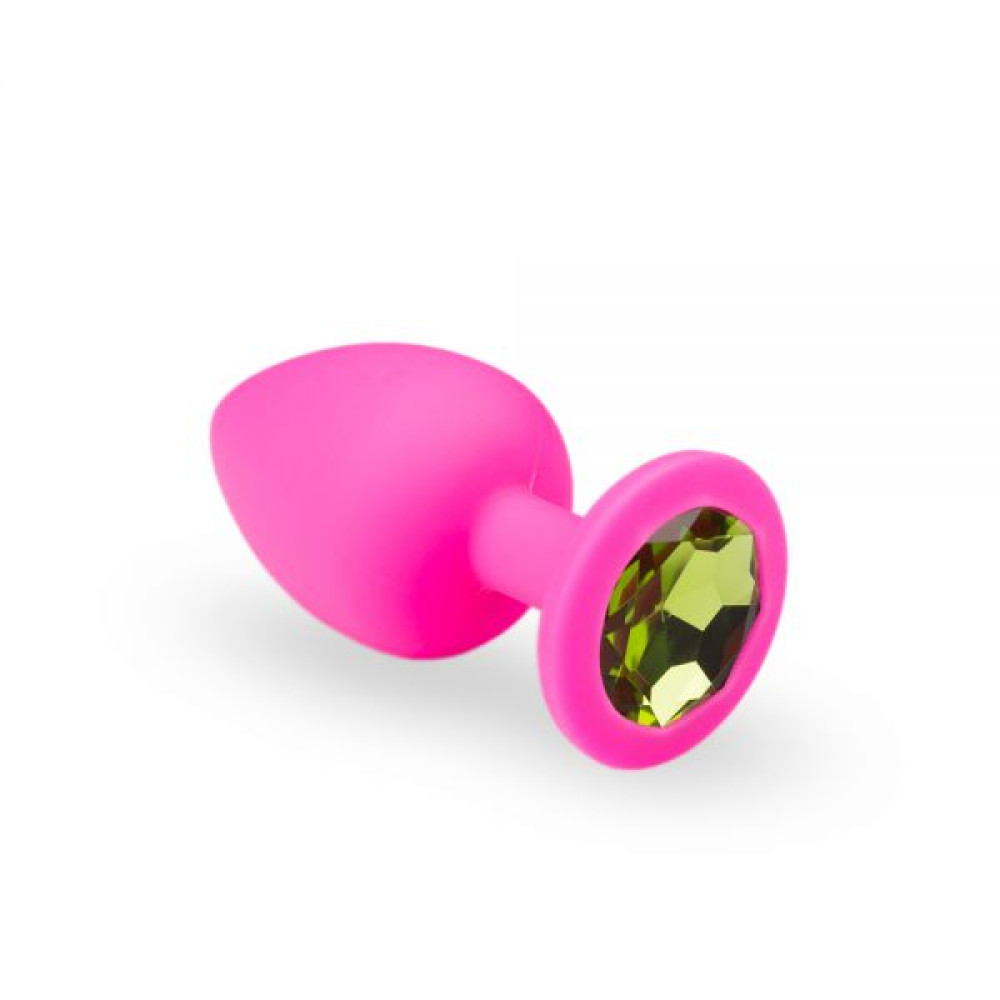 Анальная пробка Pink Silicone Chrysolite L (31570), zoom