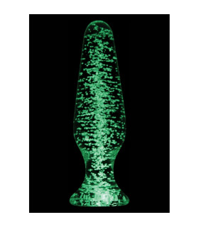 Анальна пробка прозора скло - No Taboo