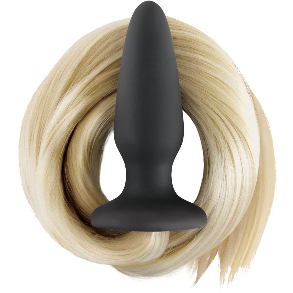 Анальная пробка с хвостом Filly Tails, FILLY TAILS PALOMINO (34266), zoom