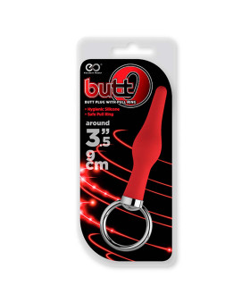 Анальная пробка с кольцом Butt - No Taboo
