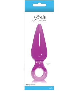 Анальная пробка S NS Novelties, фиолетовая, 5.8 х 2.2 см - No Taboo