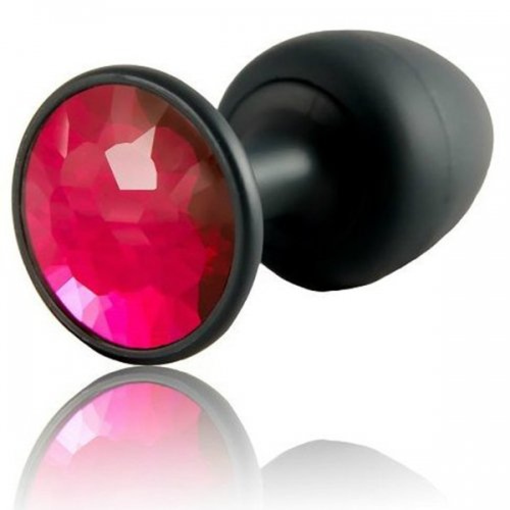 Анальная пробка с кристаллом Marc Dorcel Geisha Plug Ruby M (28429), zoom