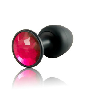 Анальная пробка с кристаллом Marc Dorcel Geisha Plug Ruby XL - No Taboo