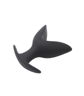 Анальная пробка расширитель с лепестками, черная - No Taboo