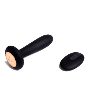 Анальна пробка Svakom Primo з підігрівом, бездротовим пультом, чорна, 12 х 2.6 см - No Taboo