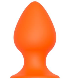 Анальная пробка с присоской DREAM TOYS ORANGE PLUG - No Taboo