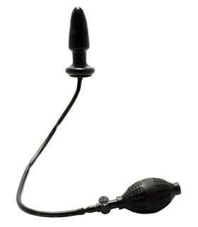 Анальна пробка з вібрацією і накачуванням - No Taboo