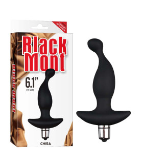 Анальная пробка с вибрацыей Black Mont - No Taboo
