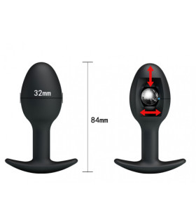 Анальная пробка силиконовая - No Taboo