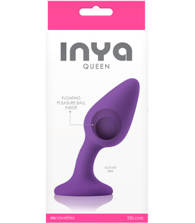 Анальная пробка со смещенным центром тяжести Inya Queen - No Taboo