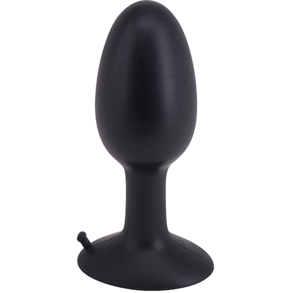 Анальная пробка со смещенным центром тяжести ROLL PLAY Medium BLACK (32664), zoom