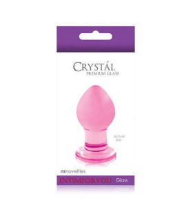 Анальная пробка стекло Crystal, Blush Novelties - No Taboo