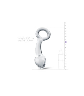 Анальная пробка стекло No. 12 - No Taboo