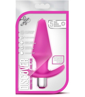 Анальная вибро-пробка LUXE DISCOVER FUSCHIA - No Taboo