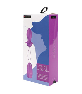 Анальная пробка фиолетовая, Bfilled Classic Unleashed - No Taboo