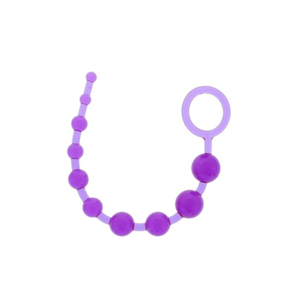 Анальні намиста Dream Toys, фіолетові (34019), zoom