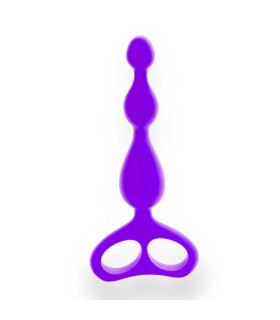 Анальні намиста два кільця, 100% медичний силікон - No Taboo