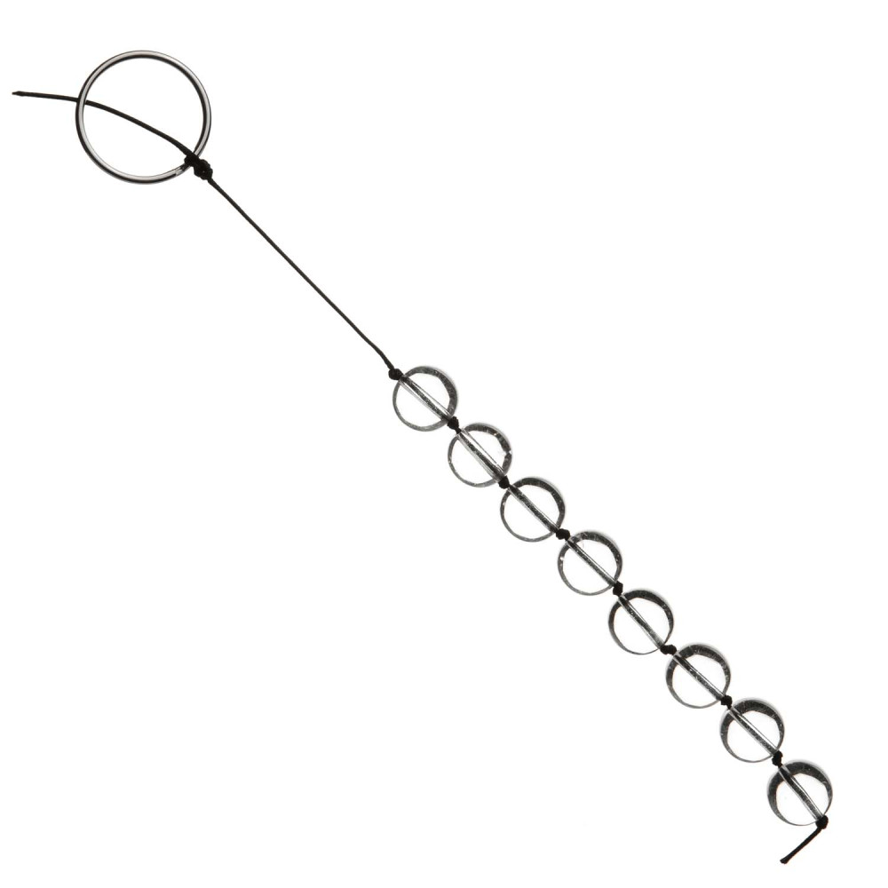 Анальні намиста зі скла прозорі діаметр 1,5 см. (33242), zoom